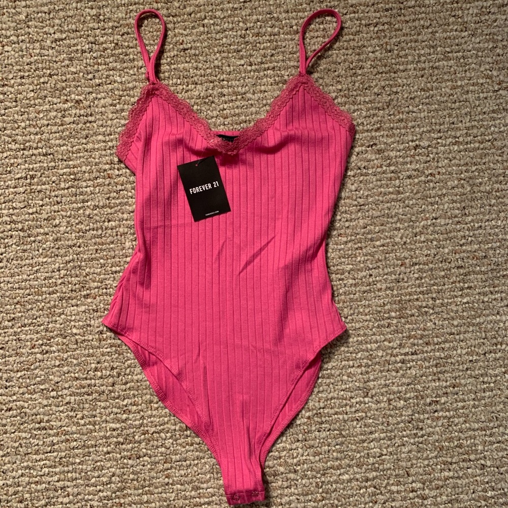 Forever 21 lace body suit!
